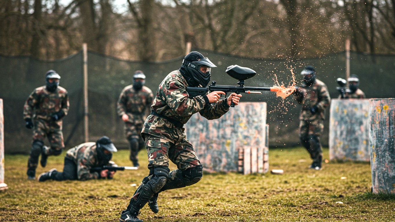 Paintball Battle in Copenhagen Paintball Battle in Copenhagen